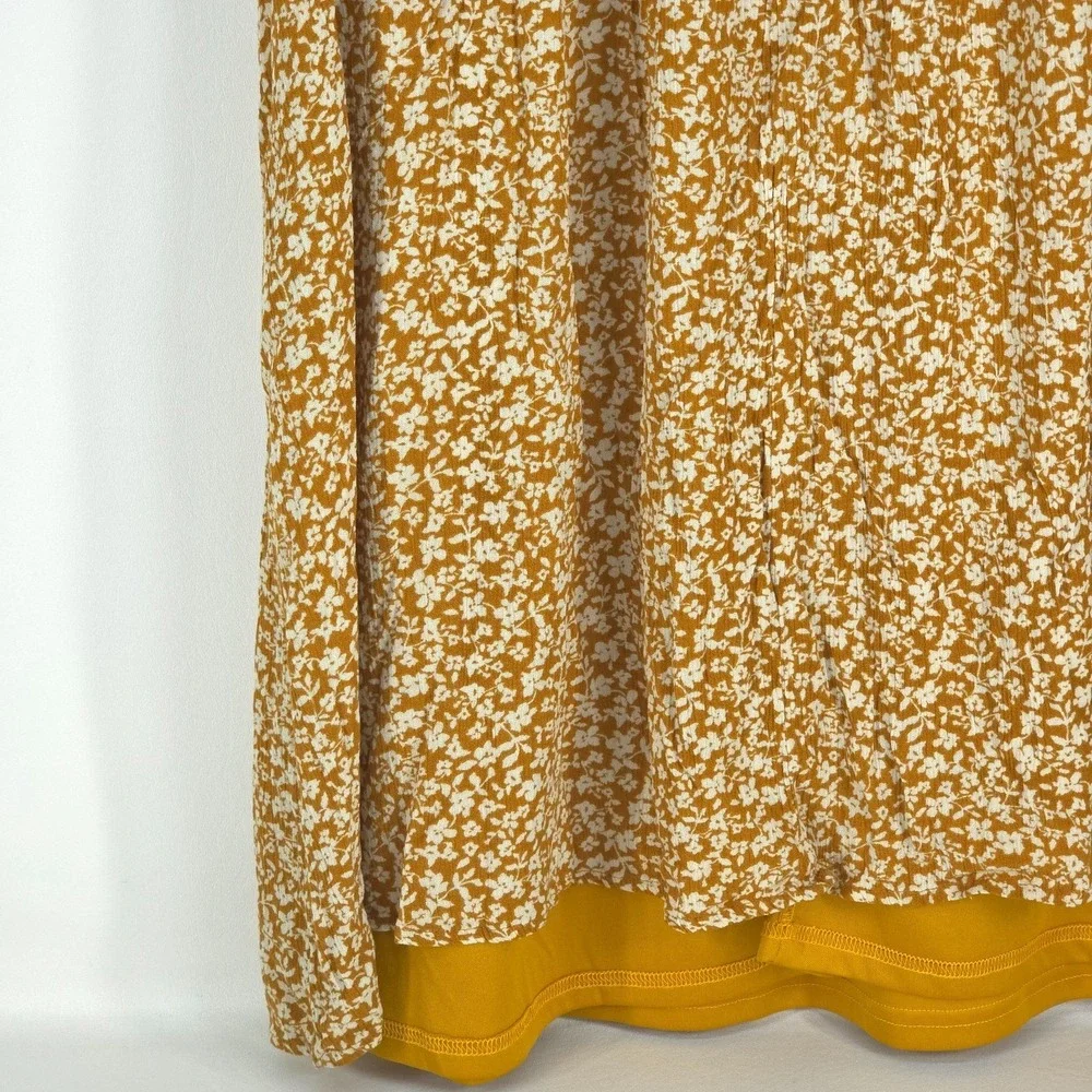 Savannah Jane Flutter Sleeve Blouse 1X Embroidered Floral Cottage Peasant Boho - Picture 13 of 14